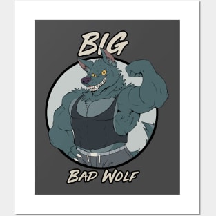 Gym Werewolf Male Posters and Art